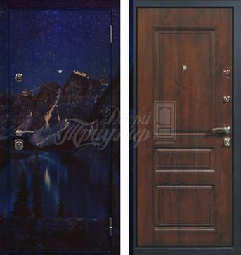 Металлическая дверь Фотопечать №219 в Куровском