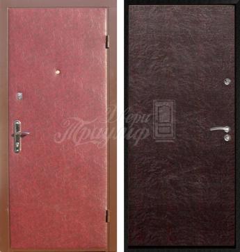 Металлическая дверь Винилискожа + Винилискожа №6 в Куровском