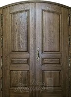 Металлическая дверь Арочная дверь Массив + Массив №15