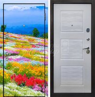 Металлическая дверь Фотопечать №154