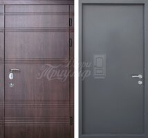 Металлическая дверь МДФ №175