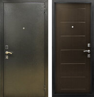 Металлическая дверь Порошок + МДФ №344 для квартиры