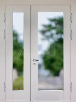 Металлическая дверь Стекло №270